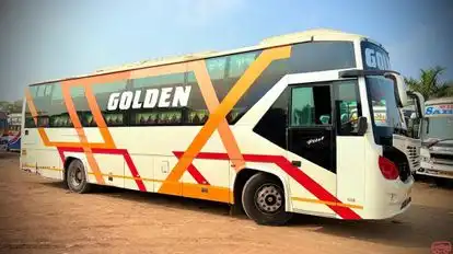 Golden Tours And Travels Bus-Side Image