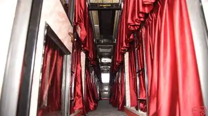 Rajdhani Tourist Bus Service Bus-Seats layout Image