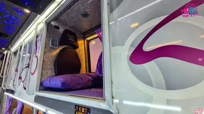 Purple Wings Coaches Bus-Seats layout Image