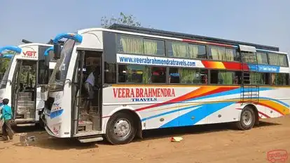 VEERA BRAHMENDRA TRAVELS Bus-Side Image