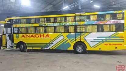 ANAGHA TRAVELS  Bus-Side Image