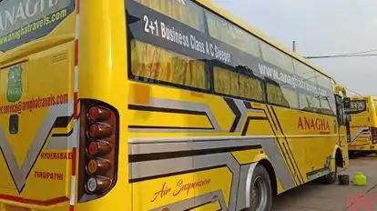 ANAGHA TRAVELS  Bus-Side Image