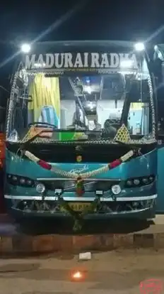 Madurai Radha Travels Bus-Front Image