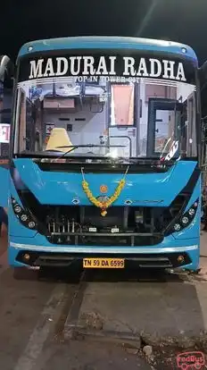 Madurai Radha Travels Bus-Front Image