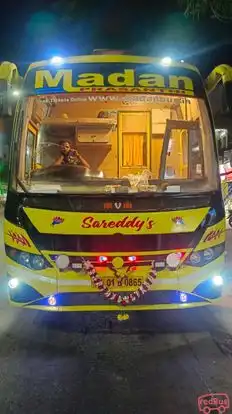 MADAN PRASANTHI TOURS AND LOGISTICS Bus-Front Image
