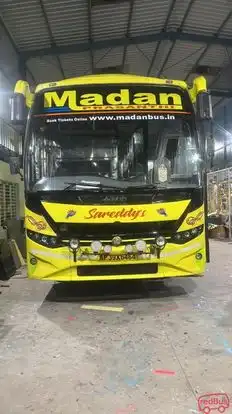 MADAN PRASANTHI TOURS AND LOGISTICS Bus-Front Image