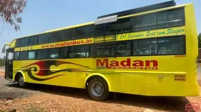MADAN PRASANTHI TOURS AND LOGISTICS Bus-Side Image
