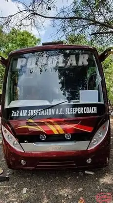 Popular Bus Service Bus-Front Image