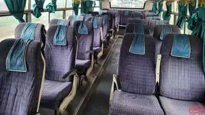 Baba Jilani Tours and Travels Bus-Seats layout Image