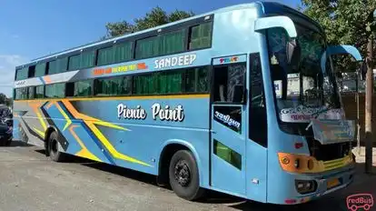 Sandeep Travels Bus-Side Image
