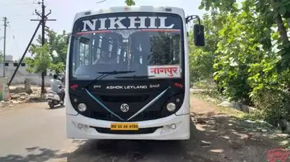 Nikhil Tours and Travels Bus-Front Image
