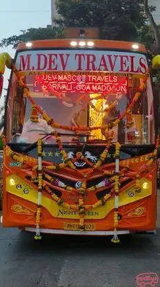 Mascot Travels Bus-Front Image