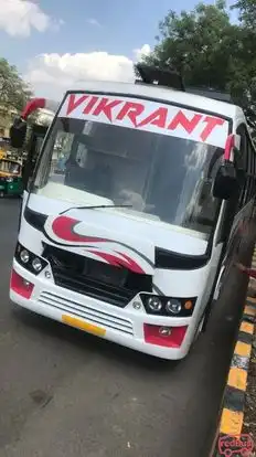 Vikrant Travels Indore Bus-Front Image