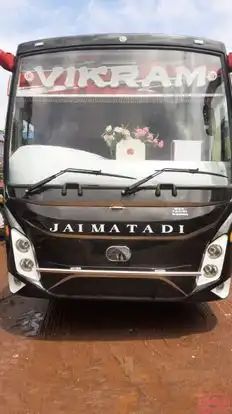 Vikram Travels Bus-Front Image