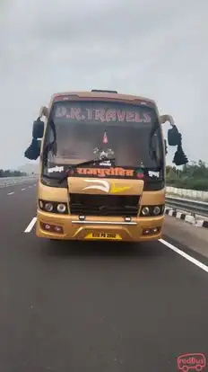 D R Travels Bus-Front Image