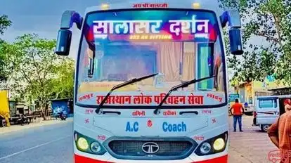 Salasar Darshan Travels Bus-Front Image