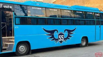 Bhati Travels Bus-Side Image
