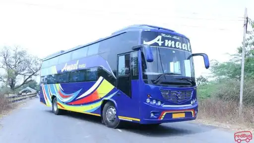 Amaals Travels Bus-Front Image