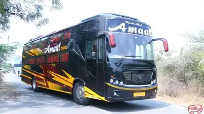 Amaals Travels Bus-Front Image