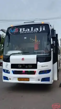 MS Balaji Holidays Bus-Front Image