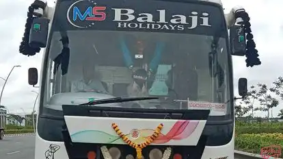 MS Balaji Holidays Bus-Front Image