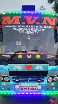 MVN Travels Bus-Front Image
