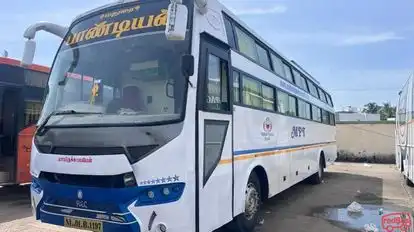 Madurai Pandian Travels Bus-Side Image