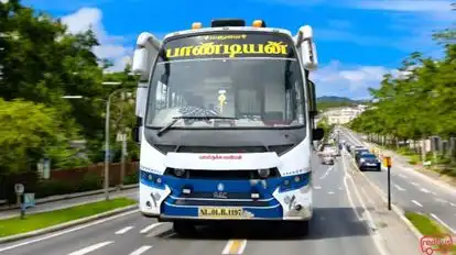 Madurai Pandian Travels Bus-Front Image