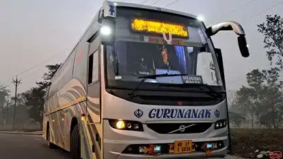 Guru Nanak Transport Agency Bus-Front Image