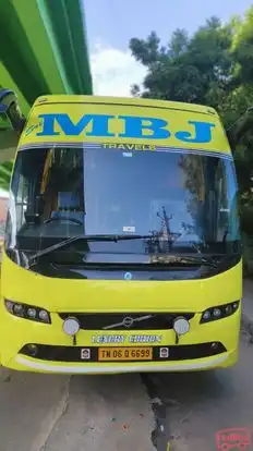 MBJ Travels Bus-Front Image