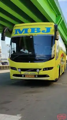 MBJ Travels Bus-Front Image