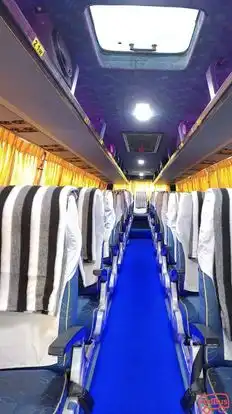 MBJ Travels Bus-Seats layout Image