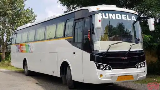 Bundela Travels Bus-Front Image