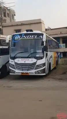 Bundela Travels Bus-Front Image