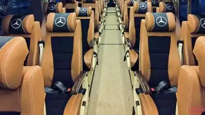 Bundela Travels Bus-Seats layout Image