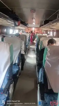 Shefali Travels Bus-Seats layout Image