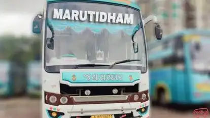 Marutidham Travels Bus-Front Image