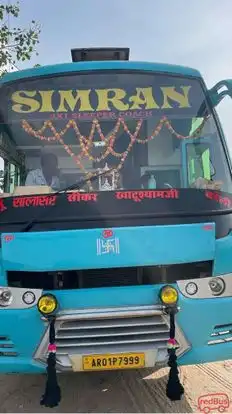 Simran Tours And Travel Bus-Front Image