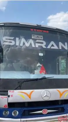 Simran Tours And Travel Bus-Front Image