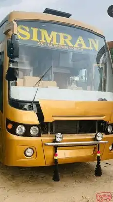 Simran Tours And Travel Bus-Front Image
