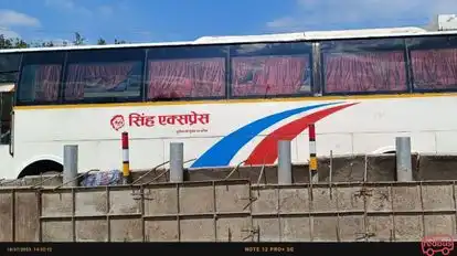 Singh Express Bus Service Bus-Side Image