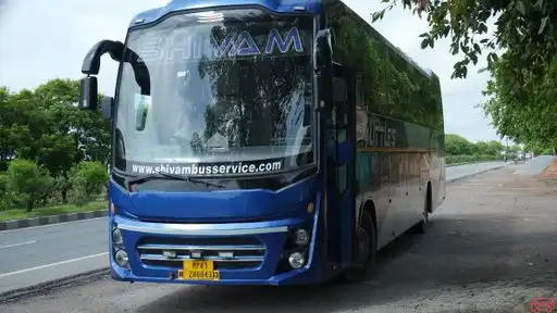 Shivam Travels Bus-Front Image