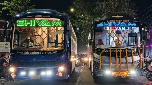 Shivam Travels Bus-Front Image