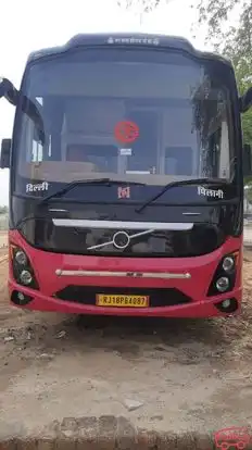KN Nehra Travels Bus-Front Image