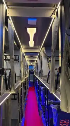KN Nehra Travels Bus-Seats layout Image