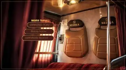 KN Nehra Travels Bus-Seats Image