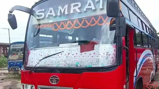 Samrat Roadways Bus-Front Image