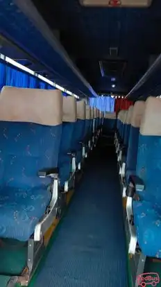 Samrat Roadways Bus-Seats layout Image