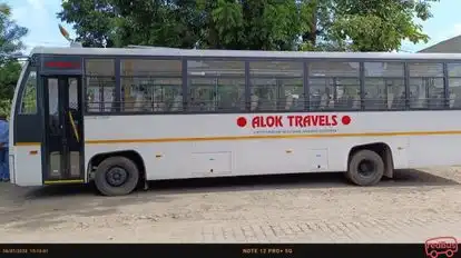 Alok Travels Bus-Side Image