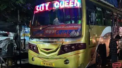 City Queen Bus Service Bus-Front Image